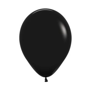 Globos negros 50 unidades