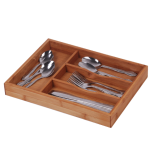 Cubiertera de cajón con 4 divisiones Bamboo