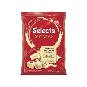 Cobertura chocolate blanco en gotas - Selecta